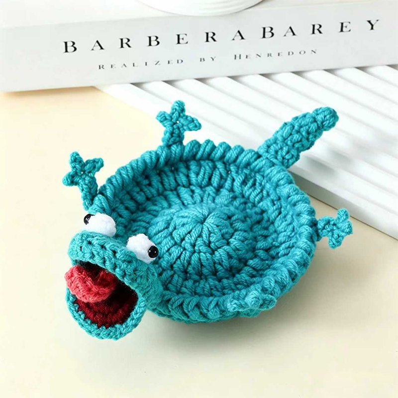 Cute Crochet Animal Coaster Ha - Coffee Tea Knits review and price