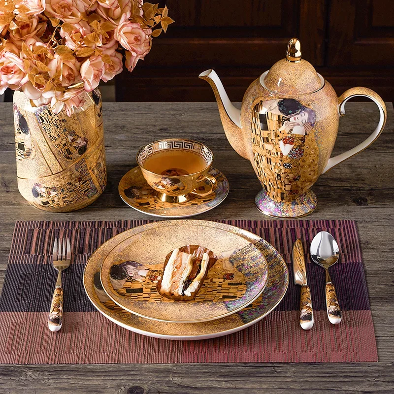 Gustav Klimt Bone China Coffee - Coffee Tea Creamer review and price