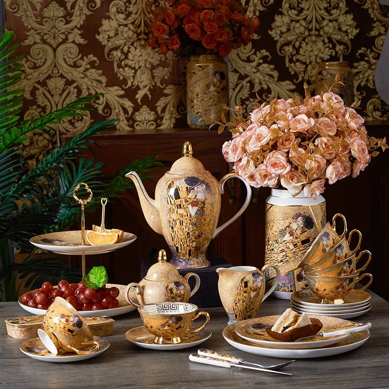 Gustav Klimt Bone China Coffee - Coffee Tea Creamer review and price