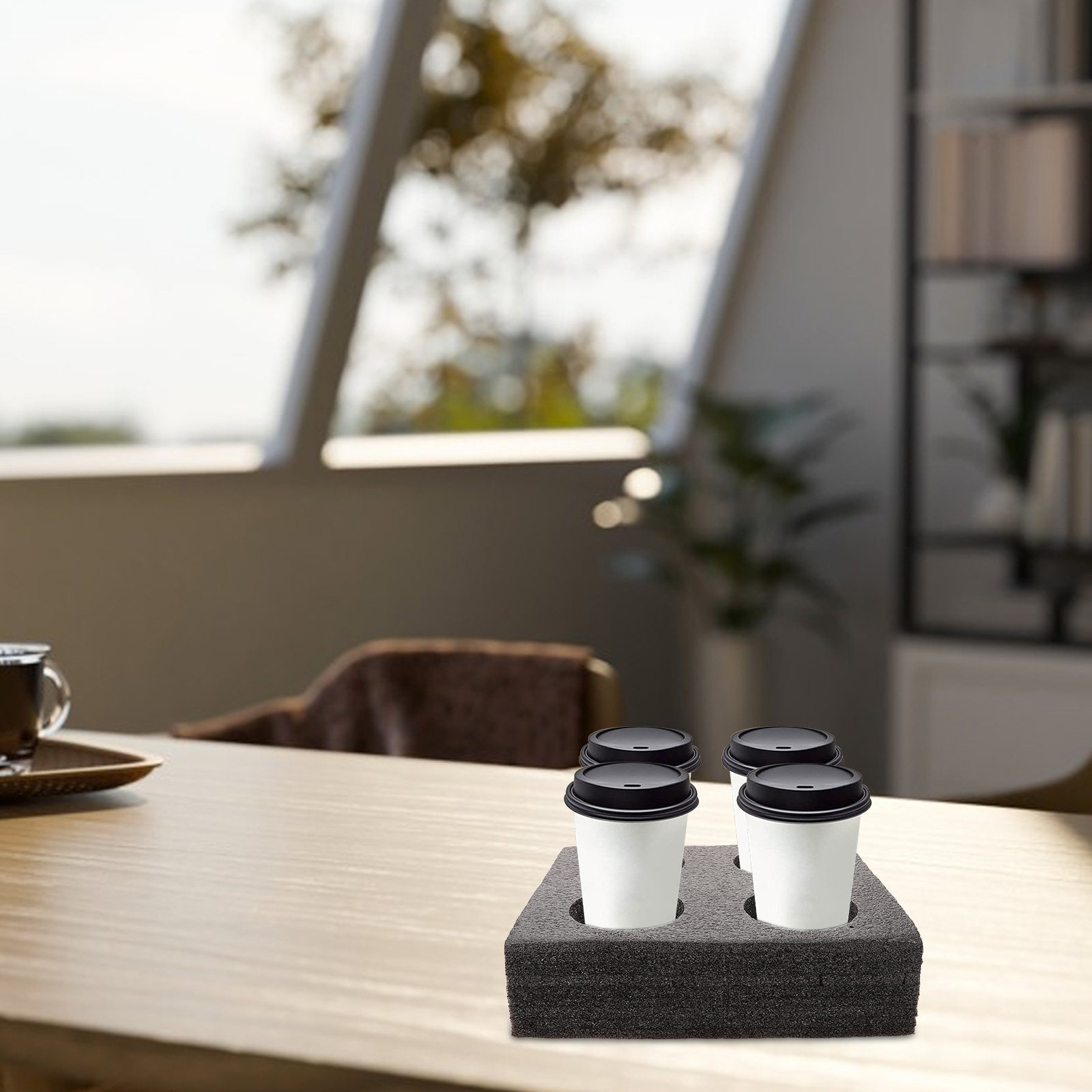 Multi-Hole Cup Carrier Tray fo - Coffee Tea Holders review and price