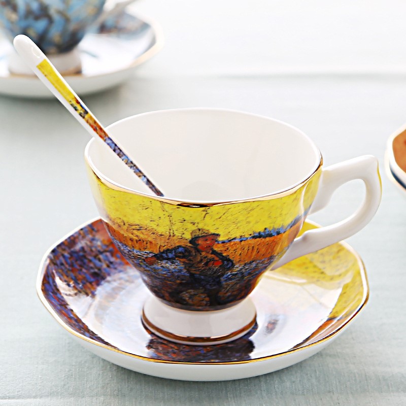Van Gogh Art Painting Coffee M - Coffee Tea Van review and price