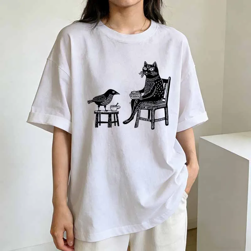 Coffee Tea with Friends Cat Pr - Coffee Tea Knits review and price