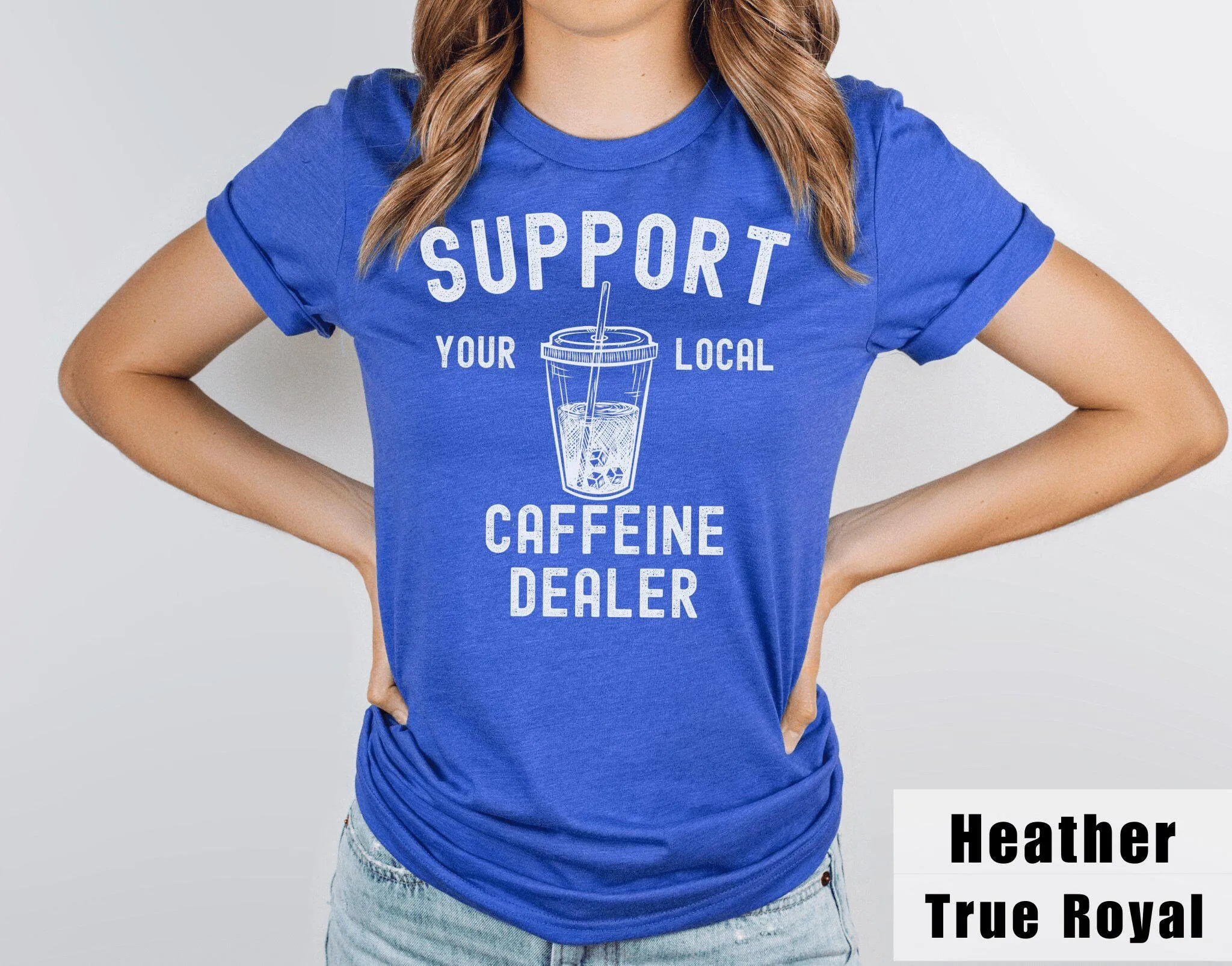 Iced Coffee T Shirt Support Yo - Coffee Tea Knits review and price