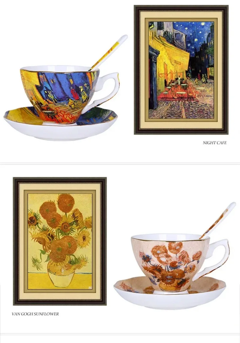 Van Gogh Art Painting Coffee C - Coffee Tea Van review and price