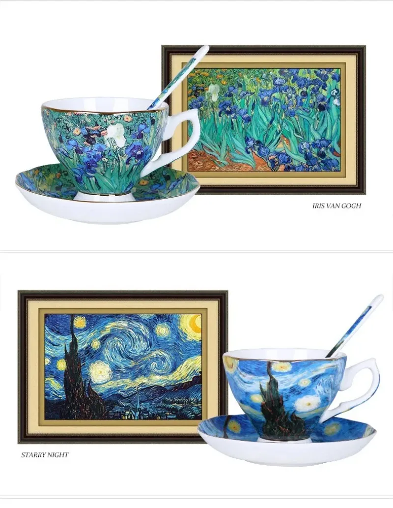 Van Gogh Art Painting Coffee C - Coffee Tea Van review and price