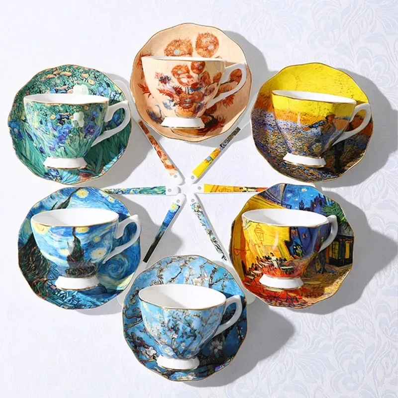 Van Gogh Art Painting Coffee C - Coffee Tea Van review and price
