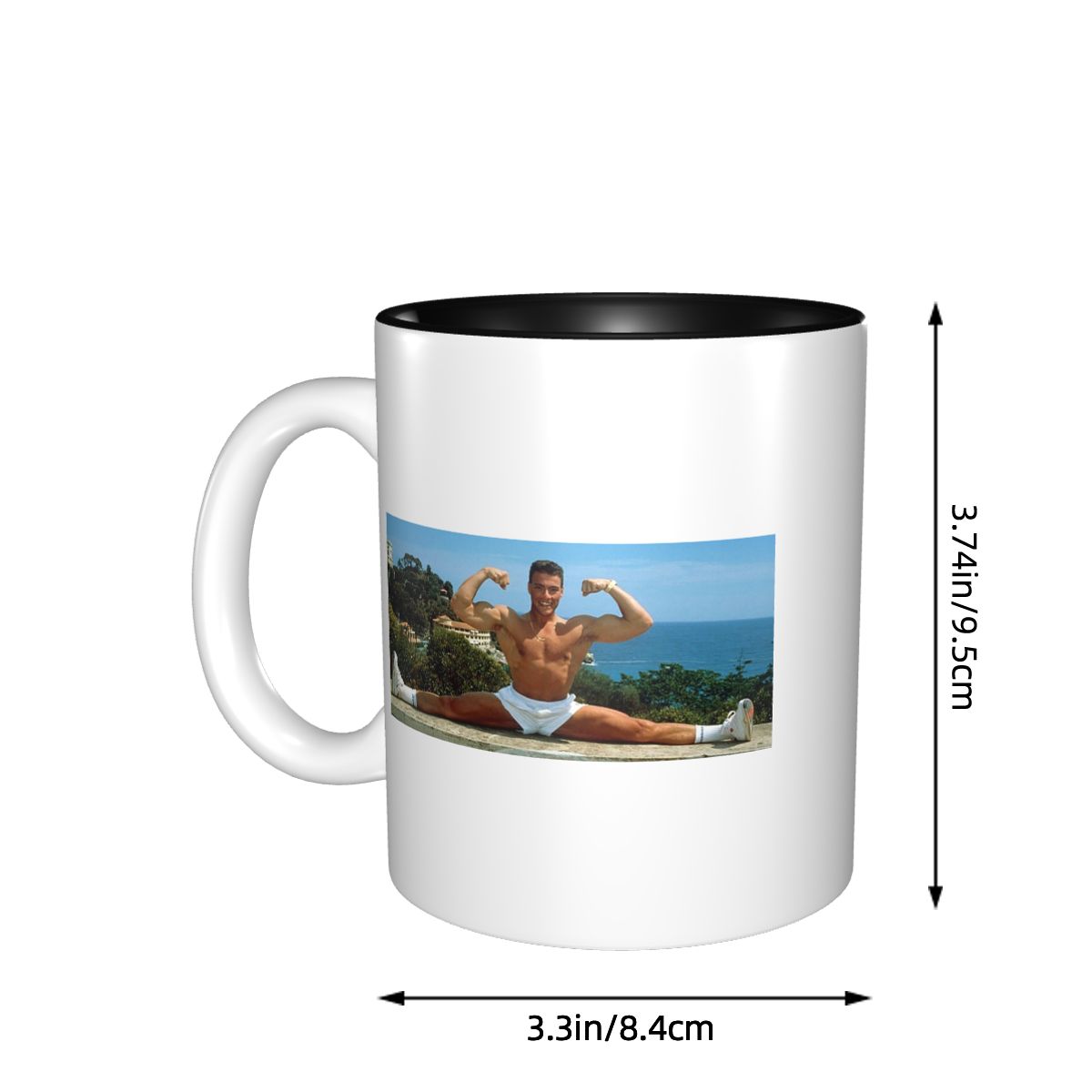 Jean Claude Van Damme Splits M - Coffee Tea Van review and price