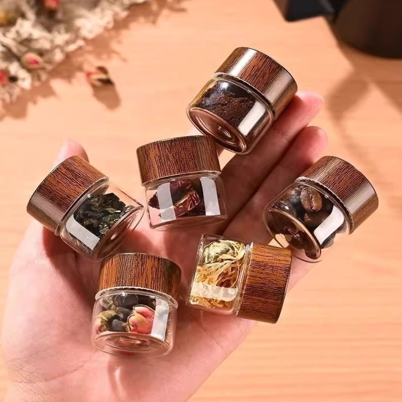 Mini Glass Sealed Jar Food Gra - Coffee Tea Creamer review and price