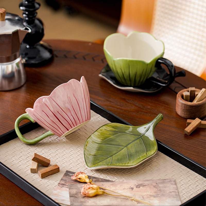 Irregular Hand-painted Coffee  - Coffee Tea Leaf review and price