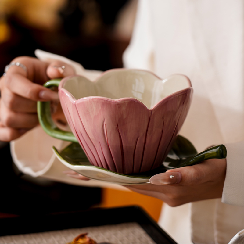 Irregular Hand-painted Coffee  - Coffee Tea Leaf review and price