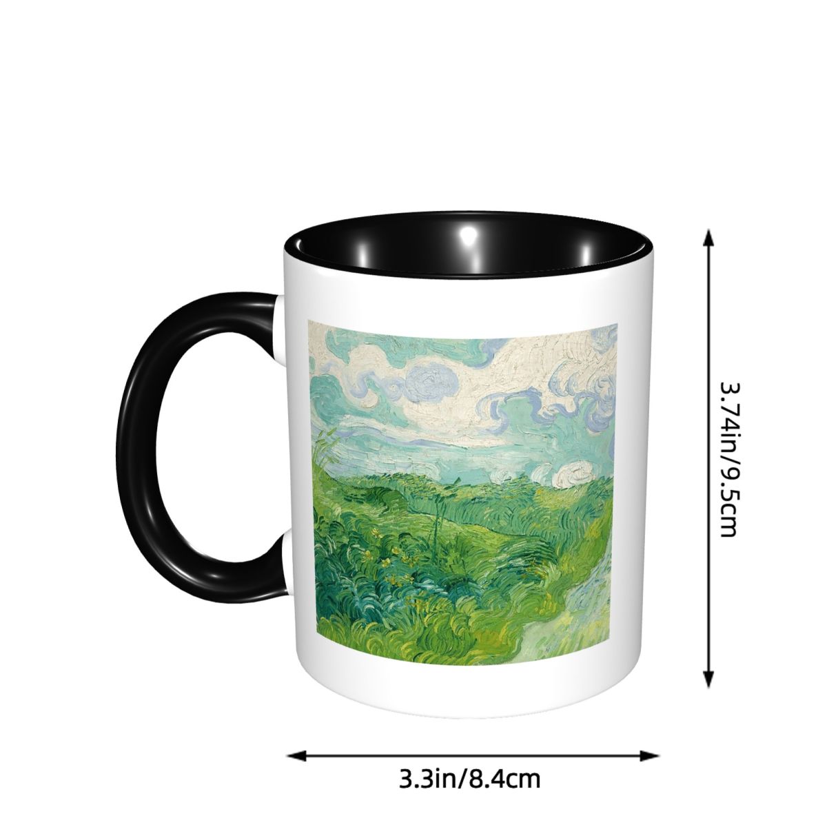 Green Wheat Fields, Auvers, Vi - Coffee Tea Van review and price