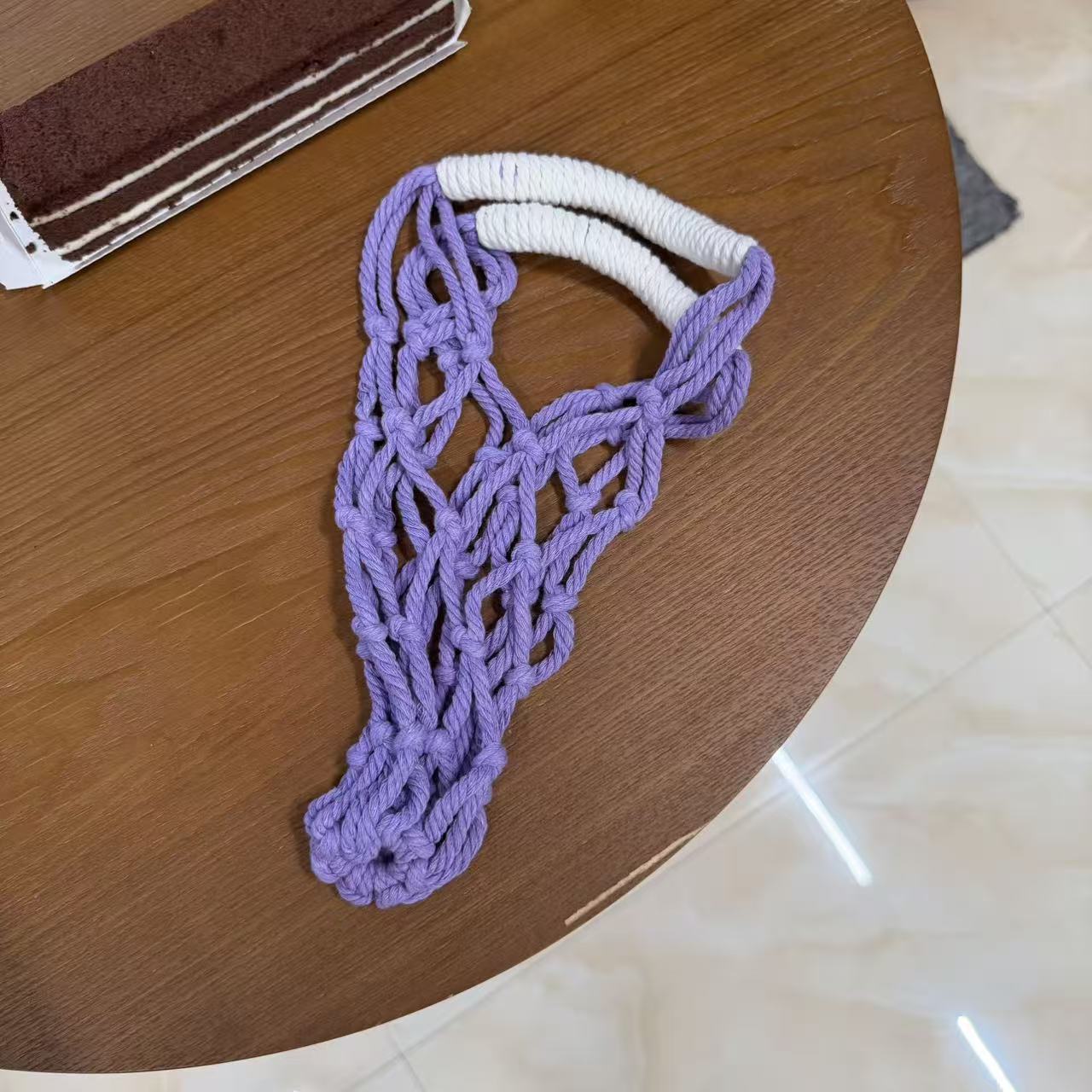 Handmade Macrame Cup Holder Ba - Coffee Tea Knits review and price