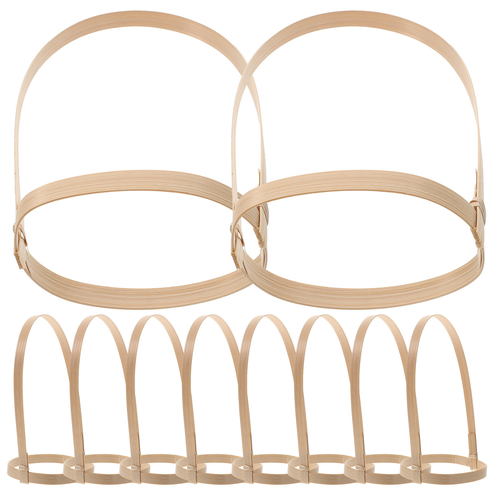 10Pcs Bamboo Drink Carrier Cof - Coffee Tea Holders review and price