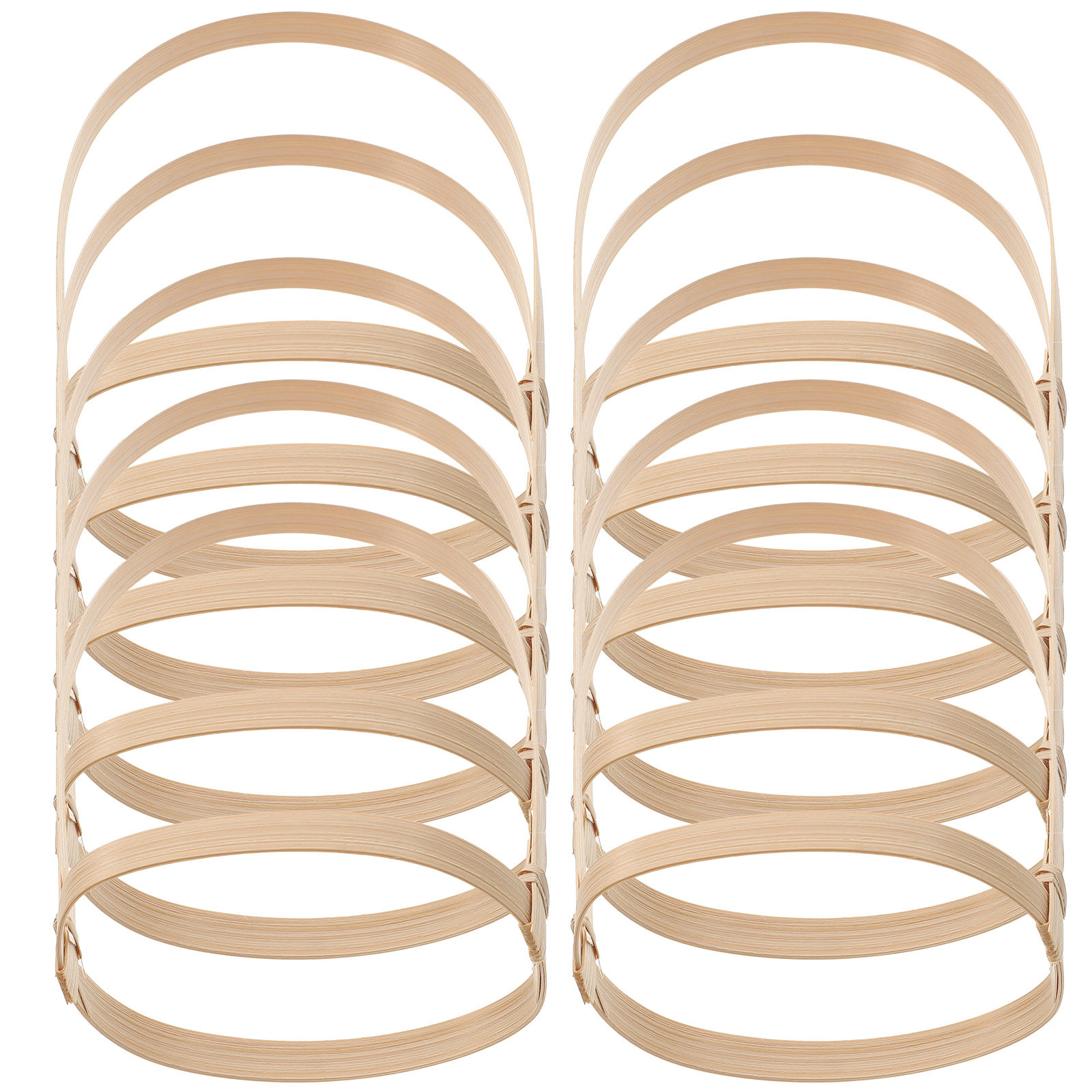 10Pcs Bamboo Drink Carrier Cof - Coffee Tea Holders review and price