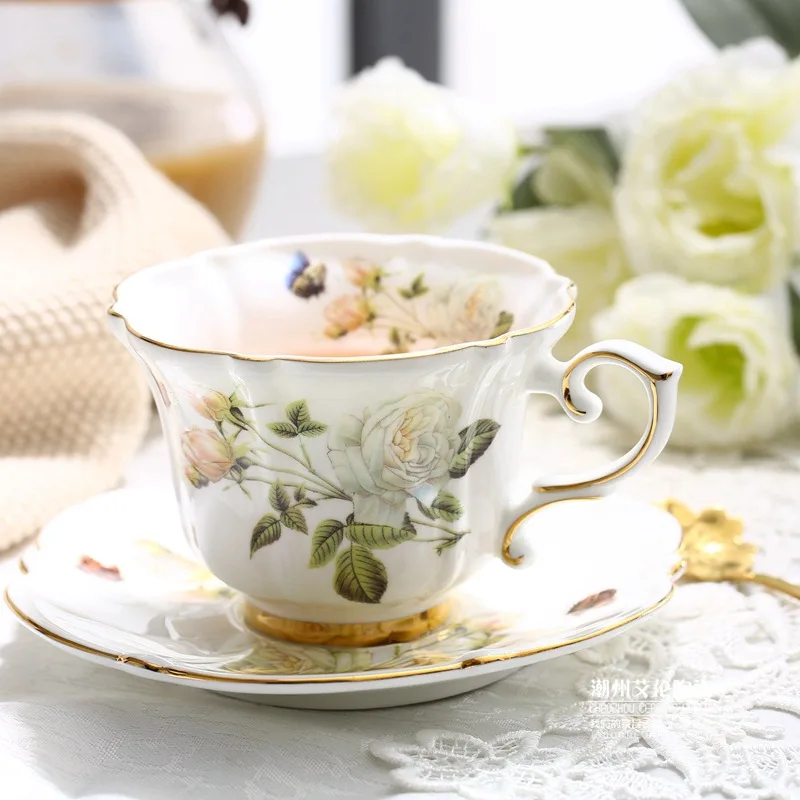 Bone China Coffee Set Camellia - Coffee Tea Creamer review and price