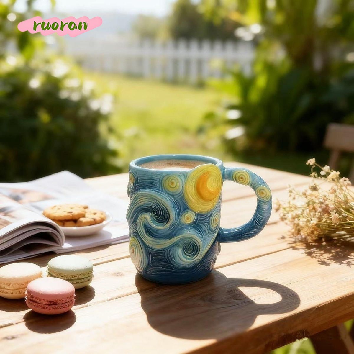 Van Gogh Starry Night Mug Crea - Coffee Tea Van review and price