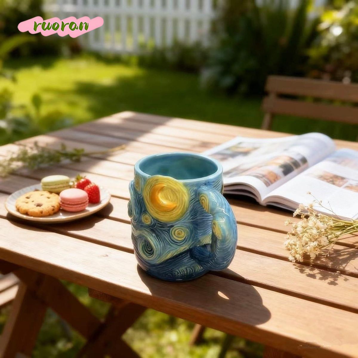 Van Gogh Starry Night Mug Crea - Coffee Tea Van review and price
