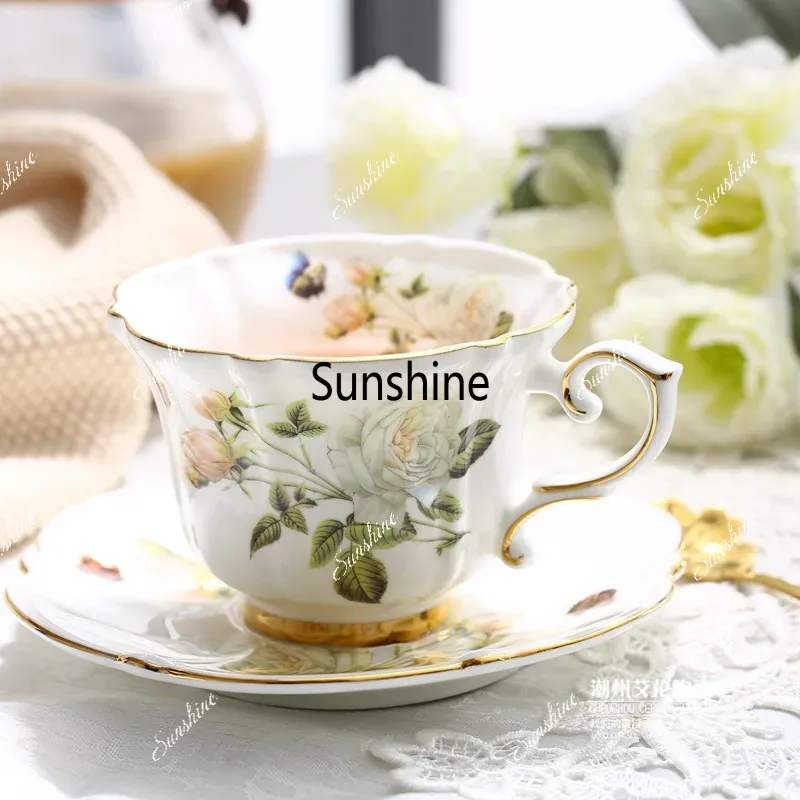 Bone China Coffee Set Camellia - Coffee Tea Creamer review and price