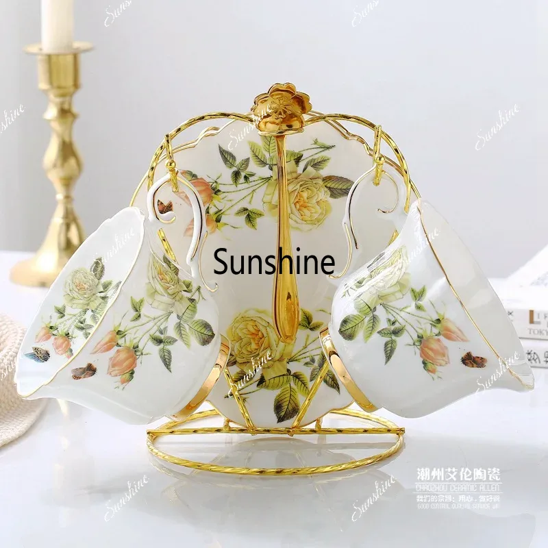 Bone China Coffee Set Camellia - Coffee Tea Creamer review and price