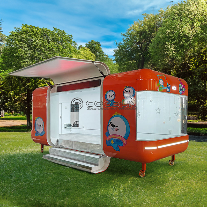 Street Mobile Food Trailer Piz - Coffee Tea Van review and price