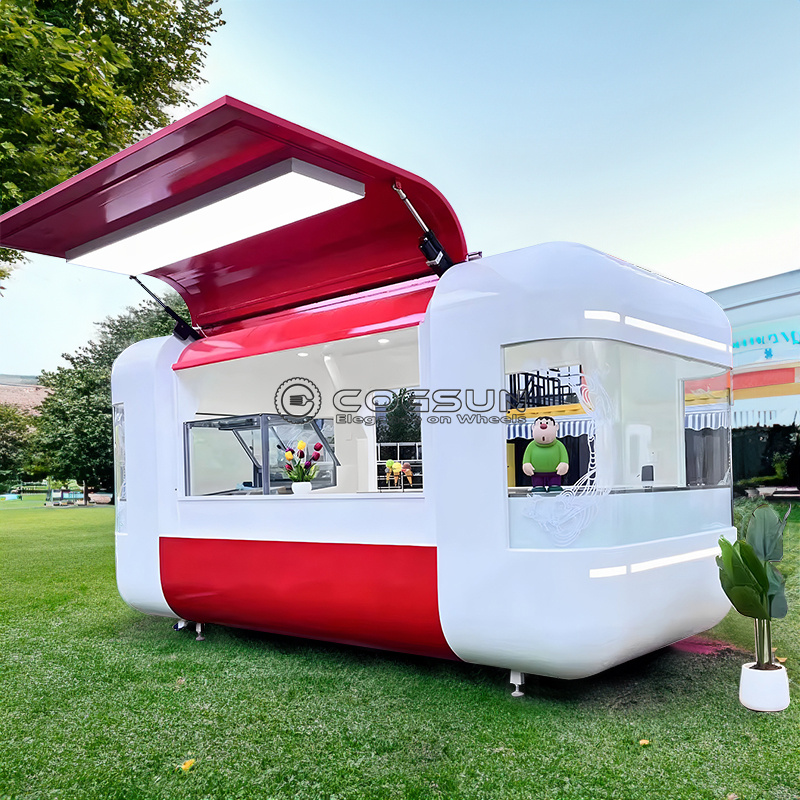 Street Mobile Food Trailer Piz - Coffee Tea Van review and price
