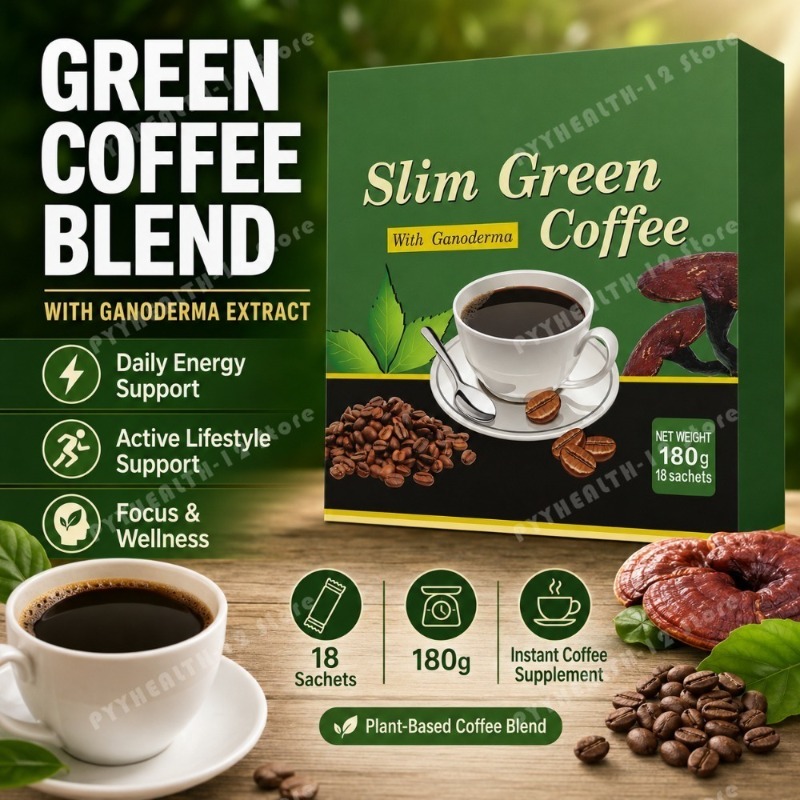 Slim Green Coffee Ganoderma Gr - Coffee Tea For Weight Loss review and price