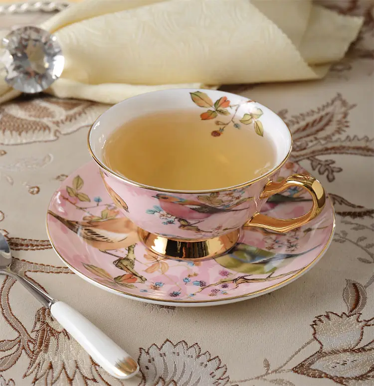 Bone china Coffee Cup Set Pink - Coffee Tea Creamer review and price